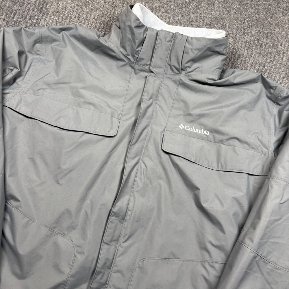 Columbia Interchange 3-in-1 Jacket Men's 3X Gray Omni-Heat WS1053